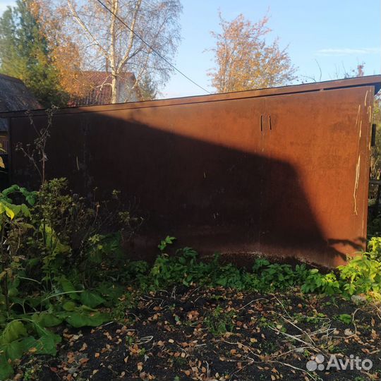 Гараж металлический разборный бу