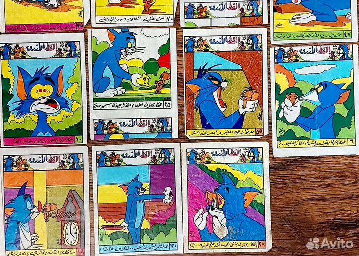 Вкладыш Tom and jerry