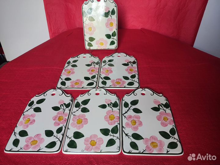 Villeroy bosch wildrose сырные доски сервиз посуда