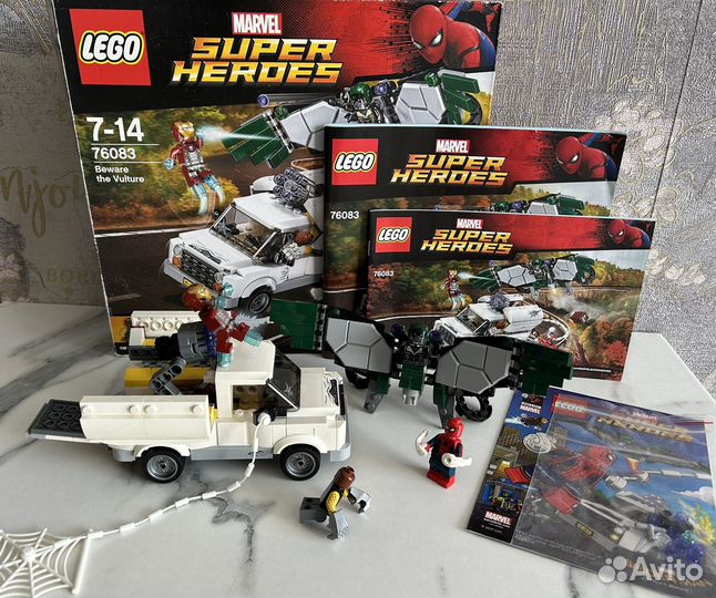 Lego marvel spider man 76083 Атака стервятника