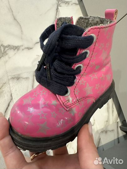Ботинки демисезонные для девочки 22 размер
