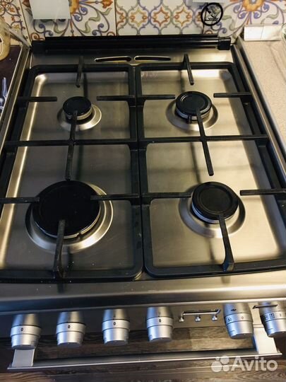Плита газовая с электрической духовкой