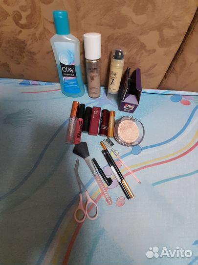 Набор косметики пакетом бу