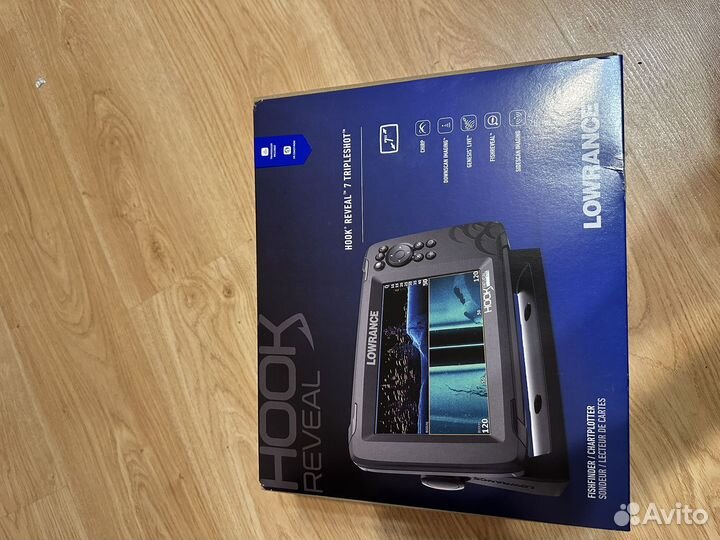 Эхолот lowrance hook reveal 7 tripleshot