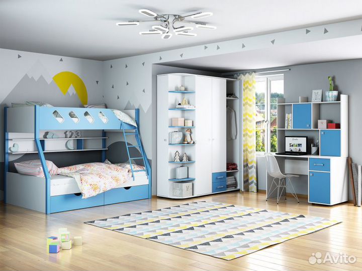 Кровать двухъярусная дельта-20.02