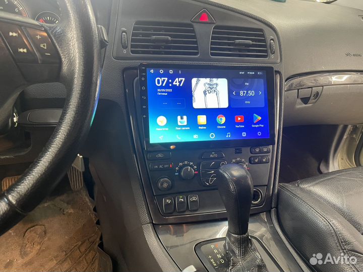 Рамка для android магнитолы в Volvo S60 V70 XC70