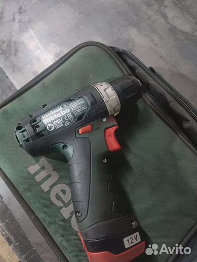 Шуруповерт Metabo bs 12v