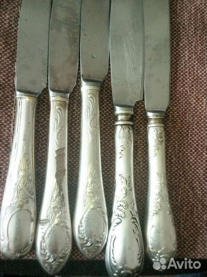 Вилки и ложки мельхиоровые СССР
