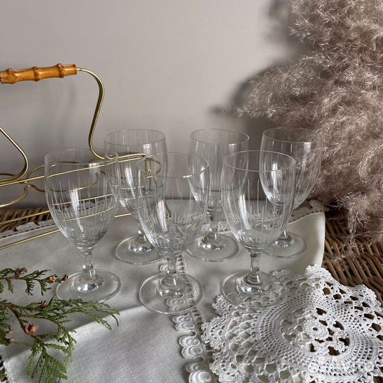 Хрустальные бокалы
