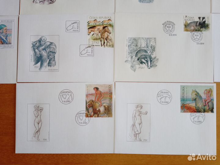 Коллекция современных FDC Czech Republic (1)