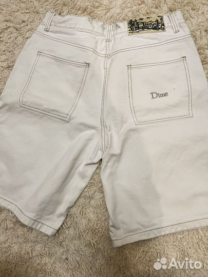 Шорты Dime белые