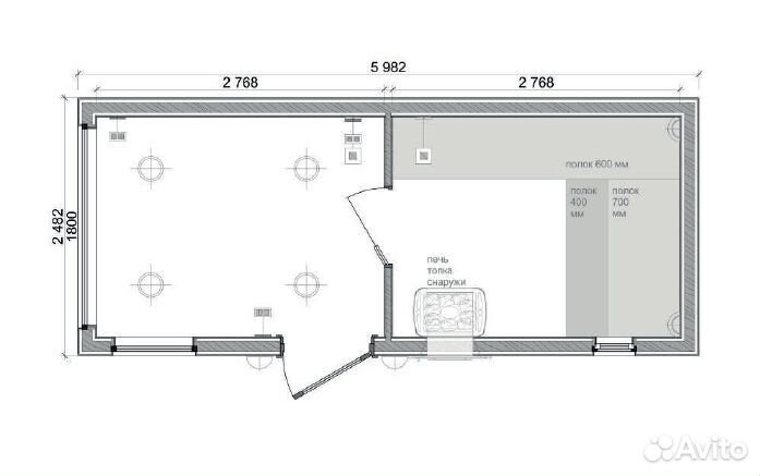 Готовый Модульный дом