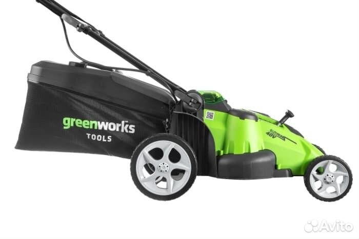 Газонокосилка аккумуляторная GreenWorks G40LM49DB