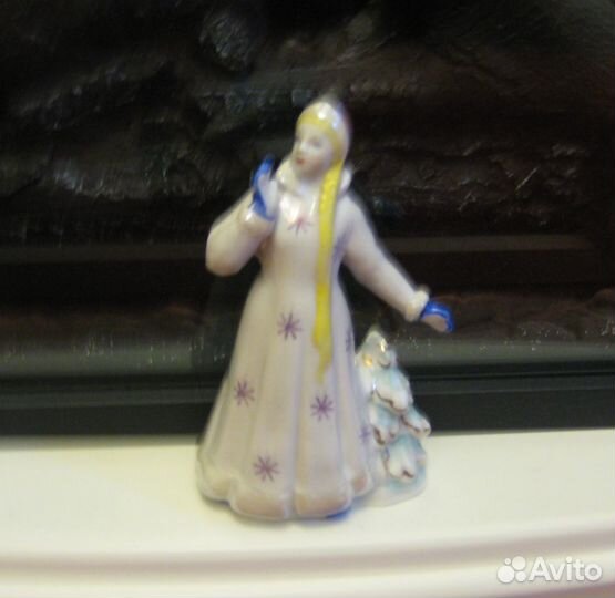 Статуэтка Дулево Снегурочка 1964 год 15 см