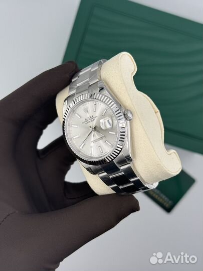 Часы Rolex datejust 41mm White dial