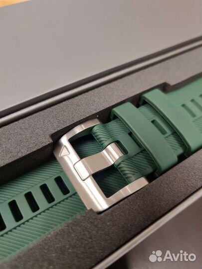 Ремешок оригин. силик. Garmin Marq Gen2 Pine Green