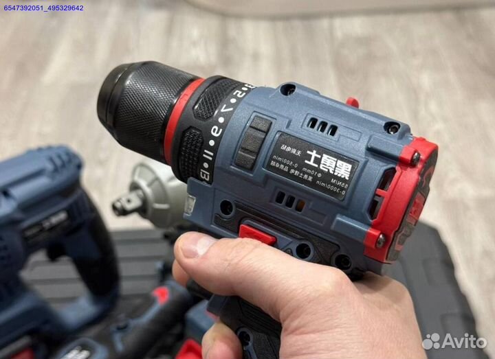 Набор аккумуляторного инструмента Варриор 4 в 1 (Арт.54807)