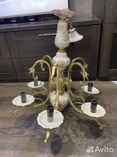 Люстра винтаж Чехословакия 60е годы