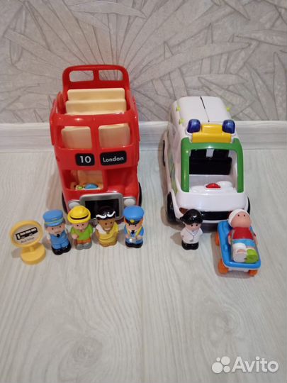 Автобус elc, скорая elc, домик роз elc