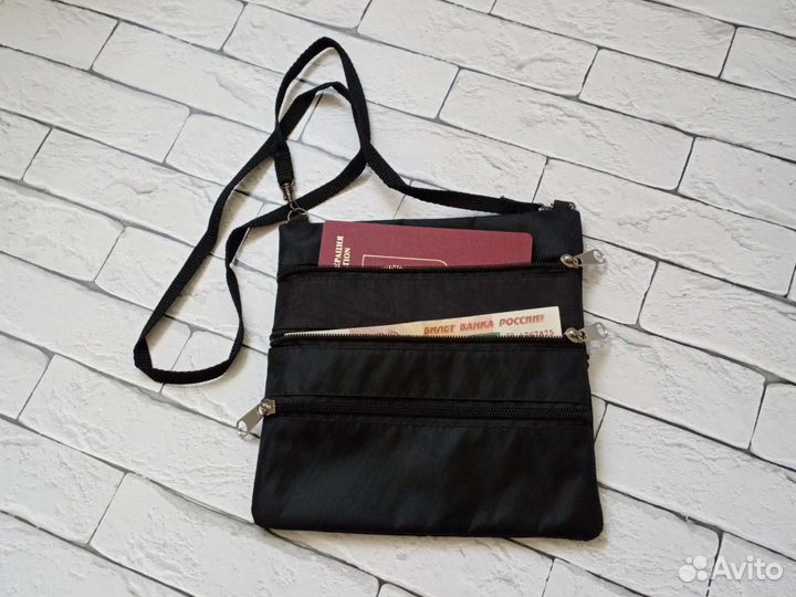 Сумка для путешествий на шею, плечо