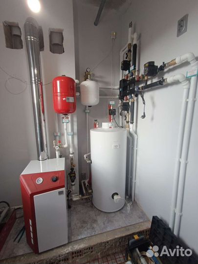 Монтаж систем отопления и водоснабжения