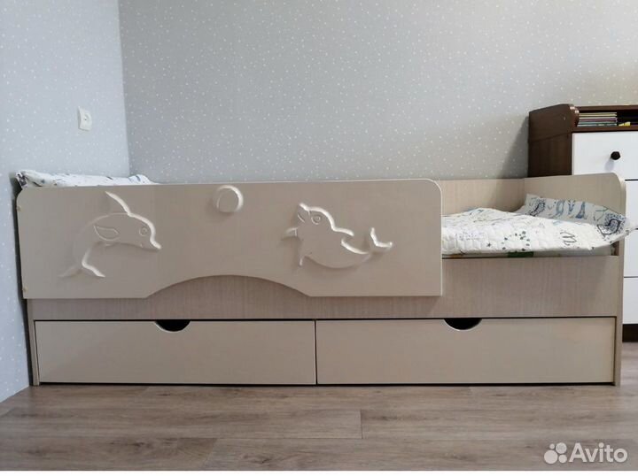 Детская кровать от 3 лет с матрасом