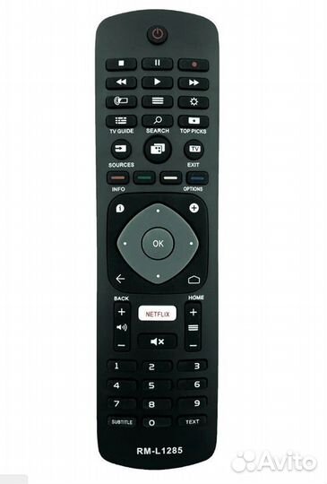 Пульт для Philips RM-L1285 PE Netflix универсальны