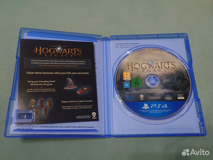 Hogwarts legacy ps4 диск