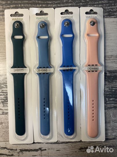 Силиконовый ремешок браслет для apple watch