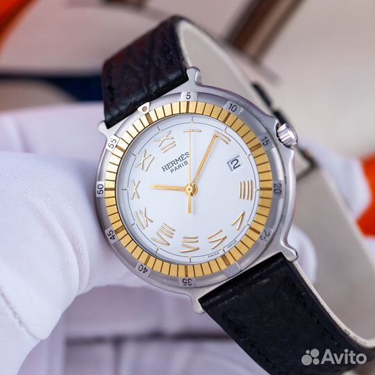 Оригинал Hermes Captain Nemo Золото/Сталь