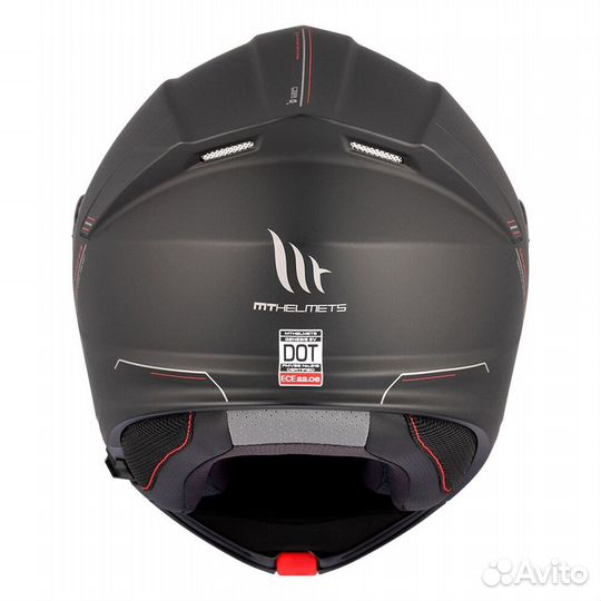 MT helmets Genesis SV Modular Helmet Solid Matt Bl