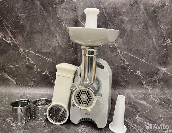 Мясорубка с овощерезкй.Новая/Дставка