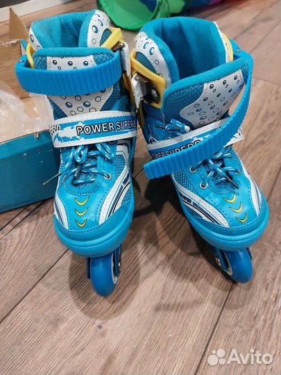 Роликовые коньки детские раздвижные