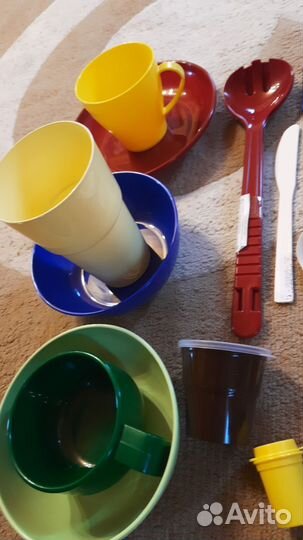 Дорожная посуда пластиковая