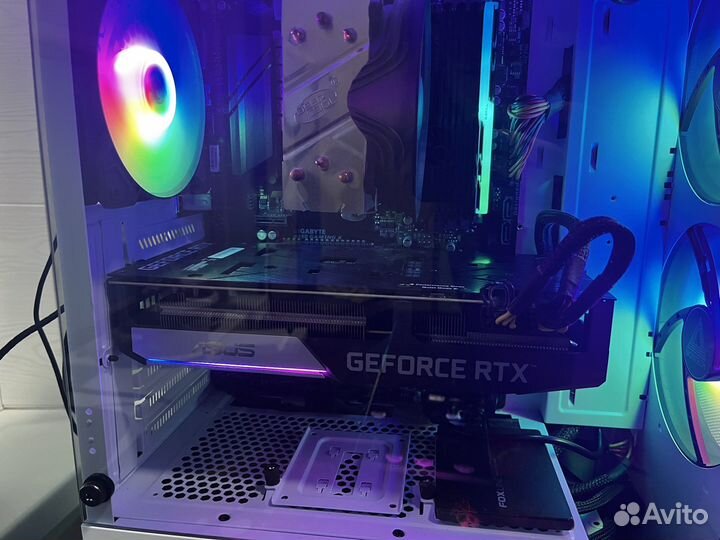 Игровой пк razen 5, asus 3070