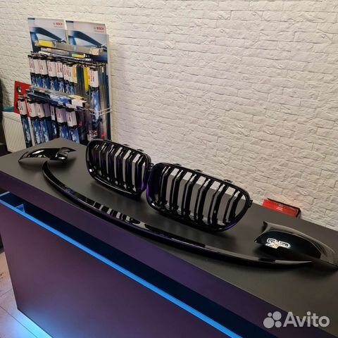 BMW F10 M performance решетки спойлера накладки