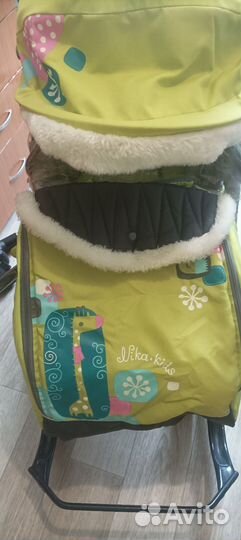 Коляска санки