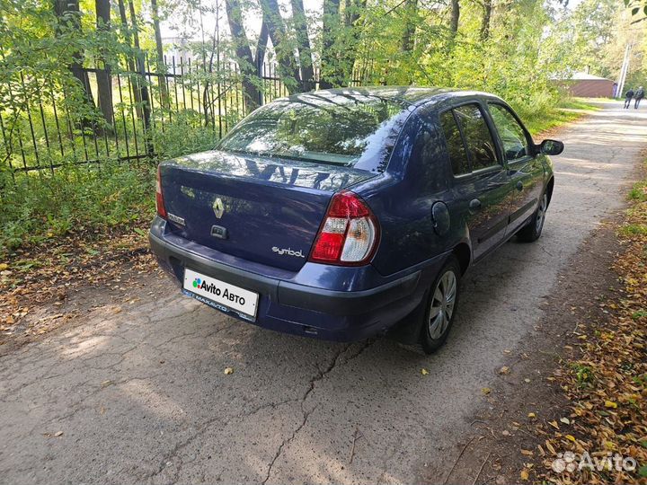 Renault Symbol 1.4 МТ, 2005, 215 000 км