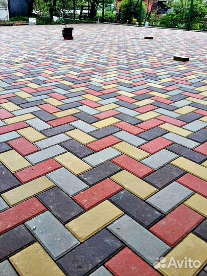 Тротуарная плитка для дома и дачи + укладка