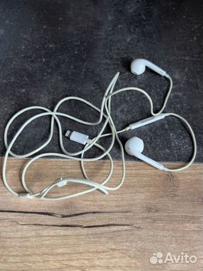 Наушники apple earpods lightning