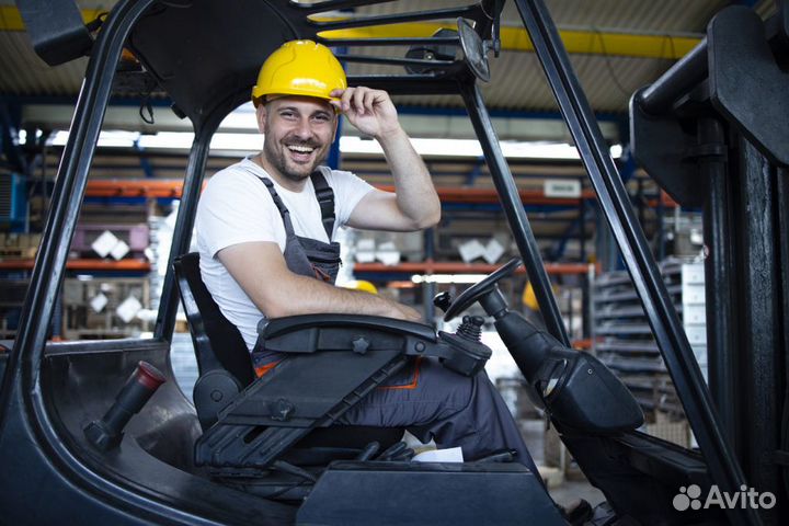 Водитель погрузчика в Пермь, вахта, авансы