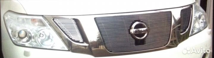 Решетка радиатора на Nissan Patrol патруль