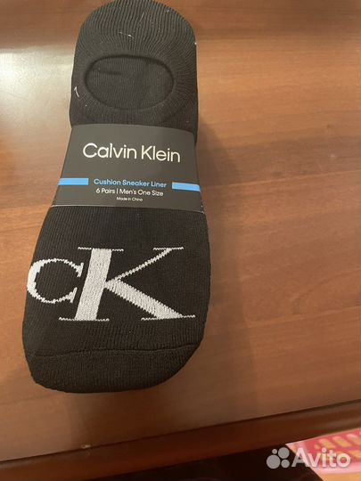 Мужские носки следки calvin klein оригинал