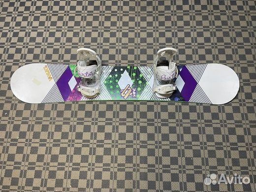 Женский сноуборд комплект Volkl - 144 + Burton - S