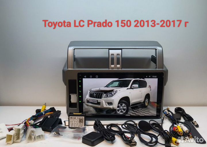 Автомагнитола Toyota LC Prado 150 2013-2017г 4/32G