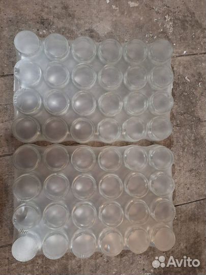 Баночки для свечей + серебряные крышки