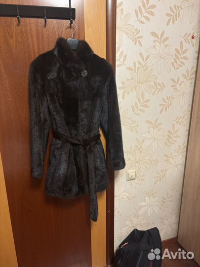 Шуба норковая 46