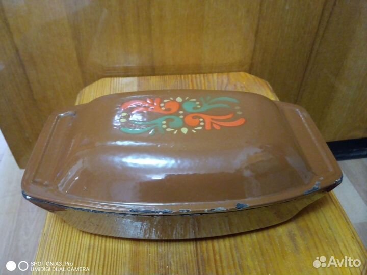 Посуда чугунная эмалированная