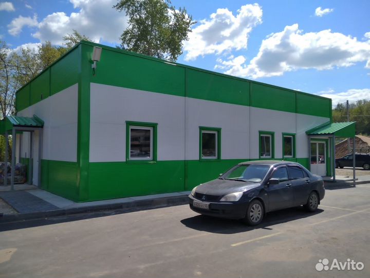 Строительство торговых павильонов гаражей ангаров