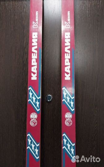 Лыжи деревянные 